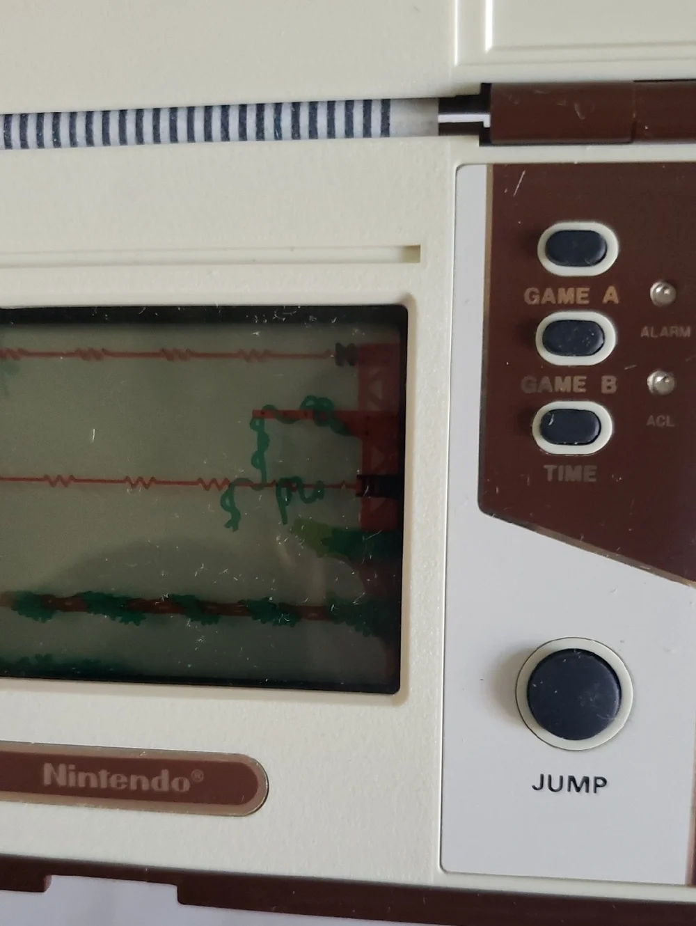 Nintendo 1983 JR-55 Game & Watch Donkey Kong II Handheld Game